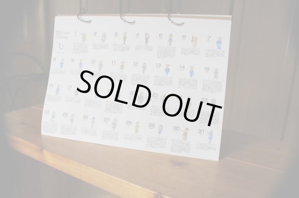 画像4: PROCEEDX3［偉人誕生日カレンダーA4タイプ　クラフト１色版（297×210mm）　］ 学習カレンダー (4)