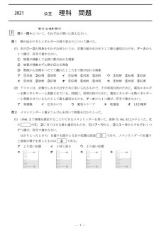 高校入試 県別 過去問 2017年度 理科 - プロシードネットショップ