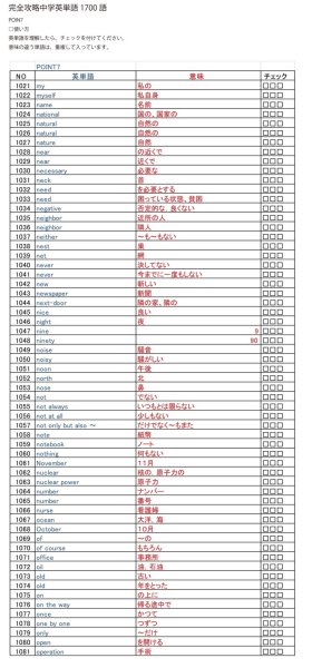画像9: 完全攻略中学英単語1700語（7）基本 (9)