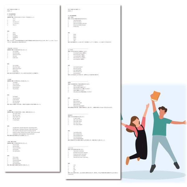 画像9: 中学1年英語100%理解ドリル 2点セット(3)応用+総合問題 (9)