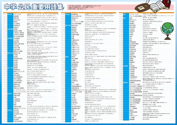 画像3: 中学生必見！歴史と公民を総復習！お値打ち2点セット 日本製 (3)
