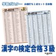 画像1: 学習ポスター漢字の検定合格３級 A2サイズお値打ち2点セット日本製 (1)