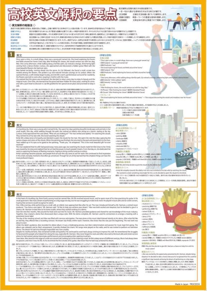画像3: 学習ポスター高校英語１ A2サイズお値打ち2点セット日本製 (3)
