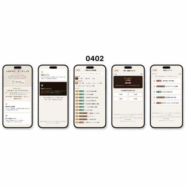 画像3: 【Webアプリ連動版】proceedx 0402 没後500年 万能の天才レオナルド・ダビンチ 学習ポスター 一般 家庭学習 知育 勉強 部屋 教室 掲示 (3)