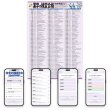画像2: 【Webアプリ連動版】PROCEEDX漢字の検定合格２級対策 四字熟語　A2サイズ　学習ポスター日本製1201 (2)