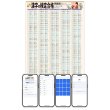 画像2: 【Webアプリ連動版】PROCEEDX漢字の検定合格 2、準２、３、4、5級対策　類義語　A2サイズ　学習ポスター日本製1209 (2)