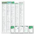 画像2: 【Webアプリ連動版】proceedx 0971 高校英単語2717語2（大学入試用） 高校 学習ポスター 家庭学習 知育 勉強 部屋 教室 掲示 (2)