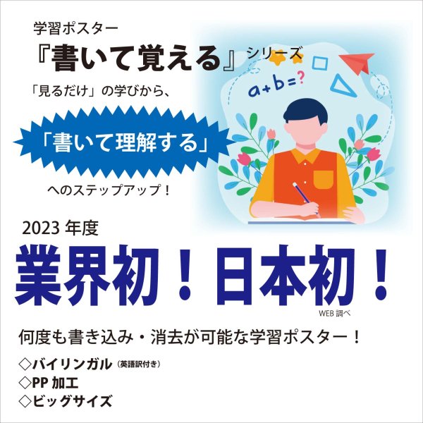 画像8: PROCEEDXよくわかる　アルファベット　PP加工 モッテソーリ学習ポスター A4サイズ 日本製 送料無料 (8)