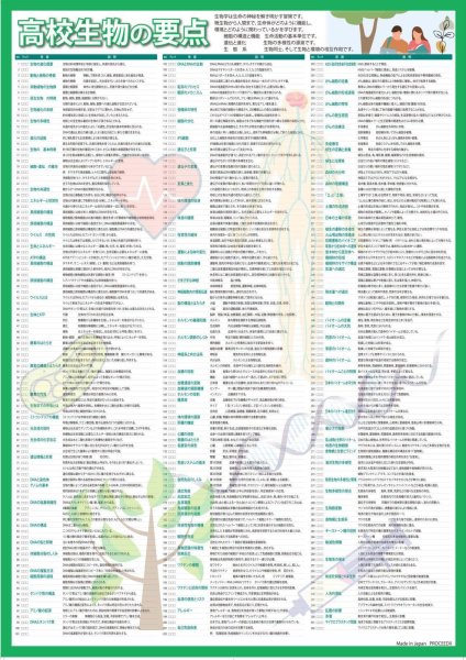 画像4: proceedx 3235 学習ポスター高校理科 A2サイズお値打ち3点セット日本製 (4)