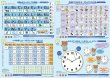 画像11: 【小学校準備】お風呂で学ぶ A2学習ポスター（とけい・ABC・ひらがな・ローマ字）A4-4種類 防水proceedx1612 (11)