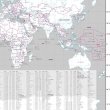 画像10: proceedx　学習ポスター0260世界地図（学習用白地図）送料無料　折り目無し送付　勉強部屋　教室　壁掛け　小学　中学　高校 (10)