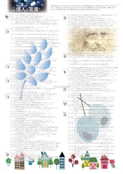 proceedx　学習ポスター0261運命が変わる偉人のことば（外国）送料無料　勉強部屋　教室　壁掛け　学生　一般