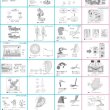 画像10: proceedx　学習ポスター0962小学理科　５年 第2分野（生物、地学分野）送料無料　勉強部屋　教室　壁掛け　小学 (10)
