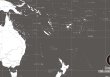 画像3: PROCEEDX美しい世界地図　オセアニア　学習ポスター　ミニマルマップ　フレーム付きA4サイズ　日本製1258 (3)