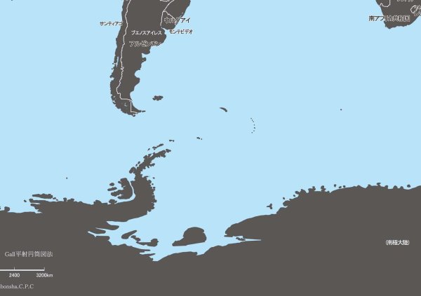 画像2: PROCEEDX美しい世界地図 パステルカラーブルー2 学習ポスターミニマルマップ フレーム付きA2サイズ日本製1266 (2)