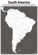 画像6: PROCEEDX美しい世界地図学習ポスターミニマルマップA4サイズ 10点セット日本製 1332 (6)