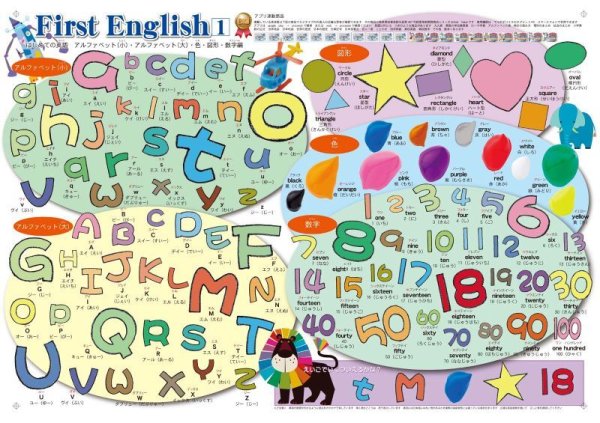 画像3: proceedx学習ポスター 小学英語かんぺき特別セット Ａ2サイズ 5点 日本製 折り目無し送付 (3)