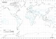 画像1: PROCEEDX美しい世界地図 書き込み自由 ホワイト学習ポスターミニマルマップA1ビッグサイズ 折り目なし送付日本製 影付き1362 [ポスター] (1)