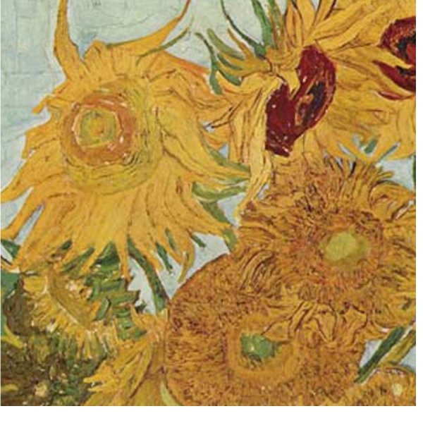 画像4: proceedx名画 絵画ポスター2006ひまわり/ゴッホ額フレーム付 送料無料 アートインテリア カフェ 店舗 オフィス 壁掛け 新築祝 (4)