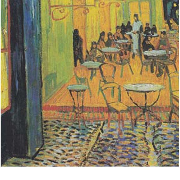 画像5: proceedx名画 絵画ポスター2007夜のカフェテラス/ゴッホ額フレーム付 送料無料 アートインテリア カフェ 店舗 オフィス 壁掛け 新築祝 (5)