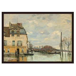 ロートレックの名画】ディヴァン・ジャポネ｜額フレーム付きアートポスター