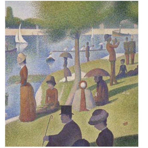 画像4: proceedx名画 絵画ポスター2011グランド・ジャット島の日曜日の午後/スーラ額フレーム付 送料無料 アートインテリア カフェ 店舗  (4)