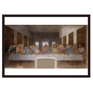 木製額装品　ビンテージポスター付　 ディヴァン・ジャポネ ロートレック 絵画 世界の名画シリーズ 額縁付 アンリ・ド・トゥールーズ