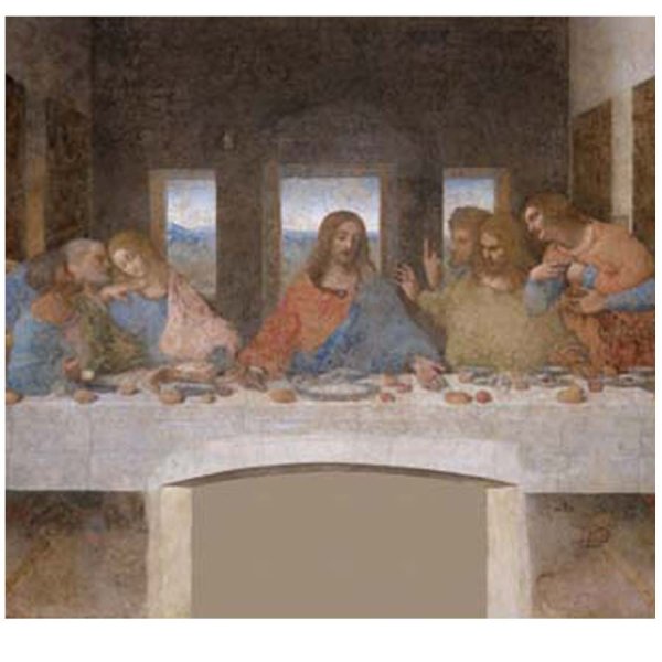 画像5: proceedx名画 絵画ポスター2016最後の晩餐(1498)額フレーム付 送料無料 アートインテリア カフェ 店舗 オフィス 壁掛け 新築祝 (5)