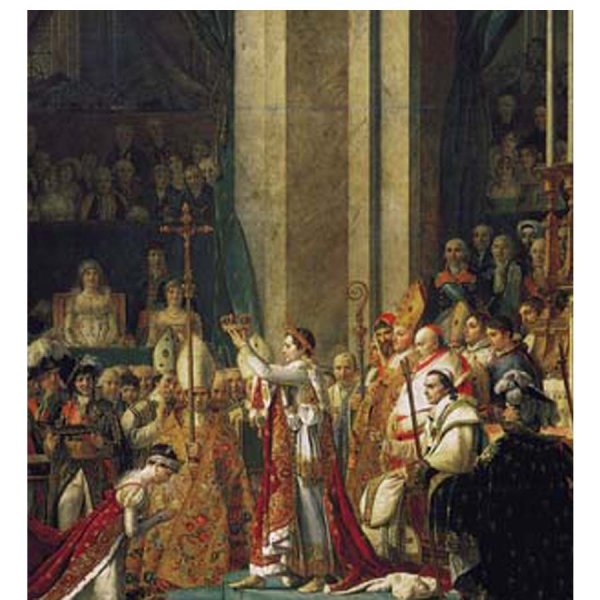 画像5: proceedx名画 絵画ポスター2019皇帝ナポレオンの聖別式と皇妃ジョゼフィーヌの戴冠/ダヴィッド額フレーム付 送料無料 アートインテリア (5)