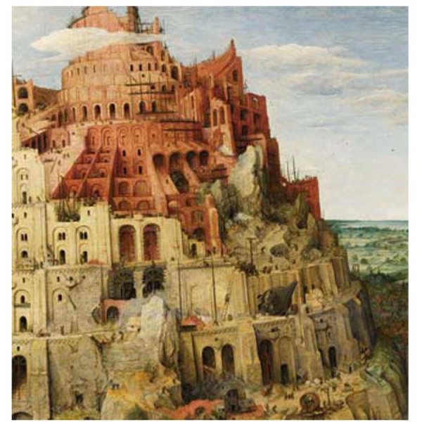 画像5: proceedx名画 絵画ポスター2026バベルの塔/ブリューゲル額フレーム付 送料無料 アートインテリア カフェ 店舗 オフィス 壁掛け 新築祝 (5)