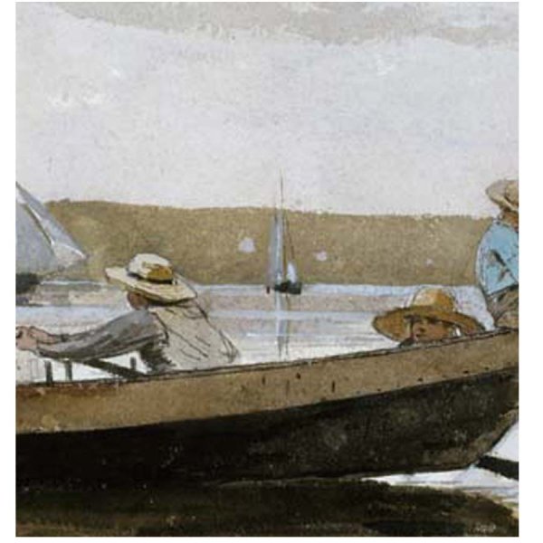 画像5: proceedx名画 絵画ポスター2028ボートにのる少年/ホーマー額フレーム付 送料無料 アートインテリア カフェ 店舗 オフィス 壁掛け 新築祝 (5)