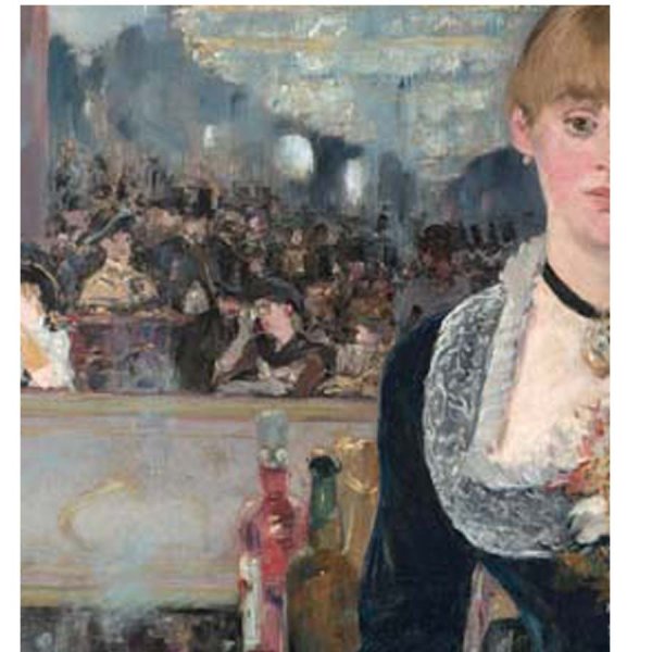 画像4: proceedx名画 絵画ポスター2029フォリー・ベルジェールのバー/マネ額フレーム付 送料無料 アートインテリア カフェ 店舗 オフィス 壁掛け (4)