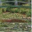 画像5: proceedx名画 絵画ポスター2033ジヴェルニーの日本の橋と睡蓮の池/モネ額フレーム付　送料無料　アートインテリア　カフェ　店舗　オフィ (5)