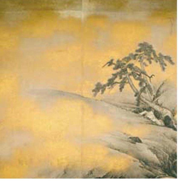 画像4: proceedx名画 絵画ポスター2044金刀比羅宮表書院障壁画 瀑布図/円山応挙額フレーム付 送料無料 アートインテリア カフェ 店舗 オフィス  (4)