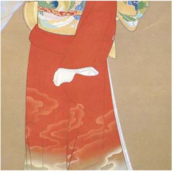 画像5: proceedx名画 絵画ポスター2061序の舞/上村松園額フレーム付 送料無料 アートインテリア カフェ 店舗 オフィス 壁掛け 新築祝 (5)