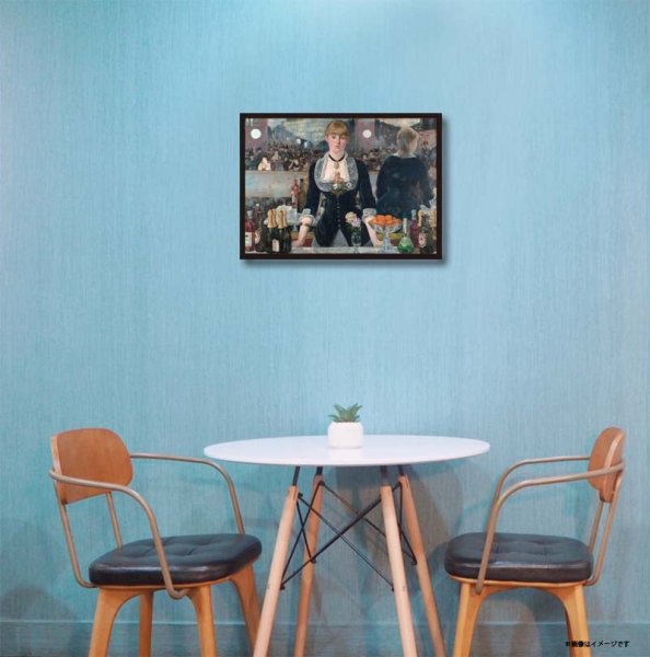 画像2: proceedx名画 3131 絵画お値打ち2枚セット11 マネ ミレー A3サイズ送料無料 アートインテリア 安い 値打ち プレゼント (2)