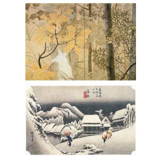 名画お値打ち5枚セット】歌川広重＆葛飾北斎 A3サイズ 浮世絵・風景画