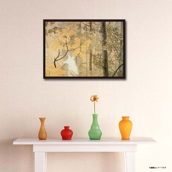 画像2: proceedx名画 3140 絵画お値打ち2枚セット20 下村観山 歌川広重 A3サイズ送料無料 アート インテリア 安い 値打ち  (2)